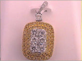 1 1/2CTW-DIA GIFT YELLOW DIAMOND PENDANT